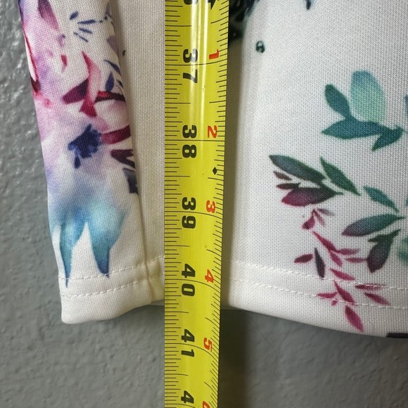 AX Paris Floral Bodycon Dress Elegant‎ Cocktail Party Midi Dress 8 - Picture 5 of 10